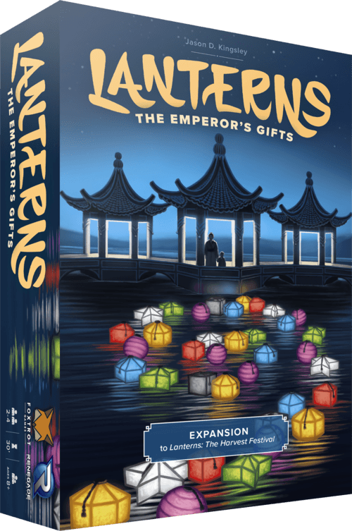 Lanterns: The Emperor's Gifts - 859930005582 - Board Games - The Little Lost Bookshop