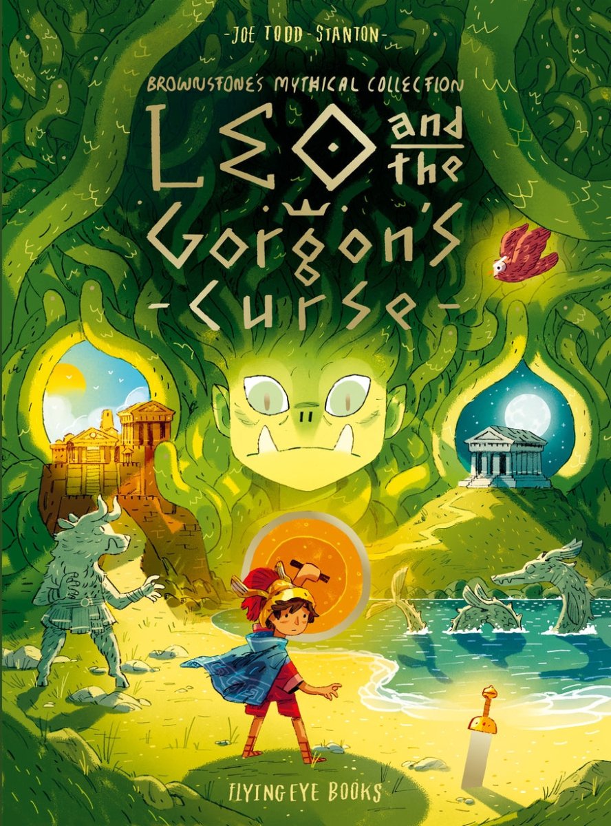Leo and the Gorgon's Curse - 9781838740399 - Joe Todd-Stanton - Flying Eye Books - The Little Lost Bookshop