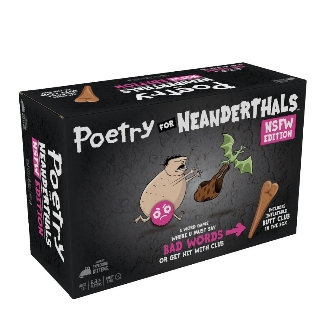 Poetry for Neanderthals (NSFW Edition) - 810083041957 - The Little Lost Bookshop - The Little Lost Bookshop