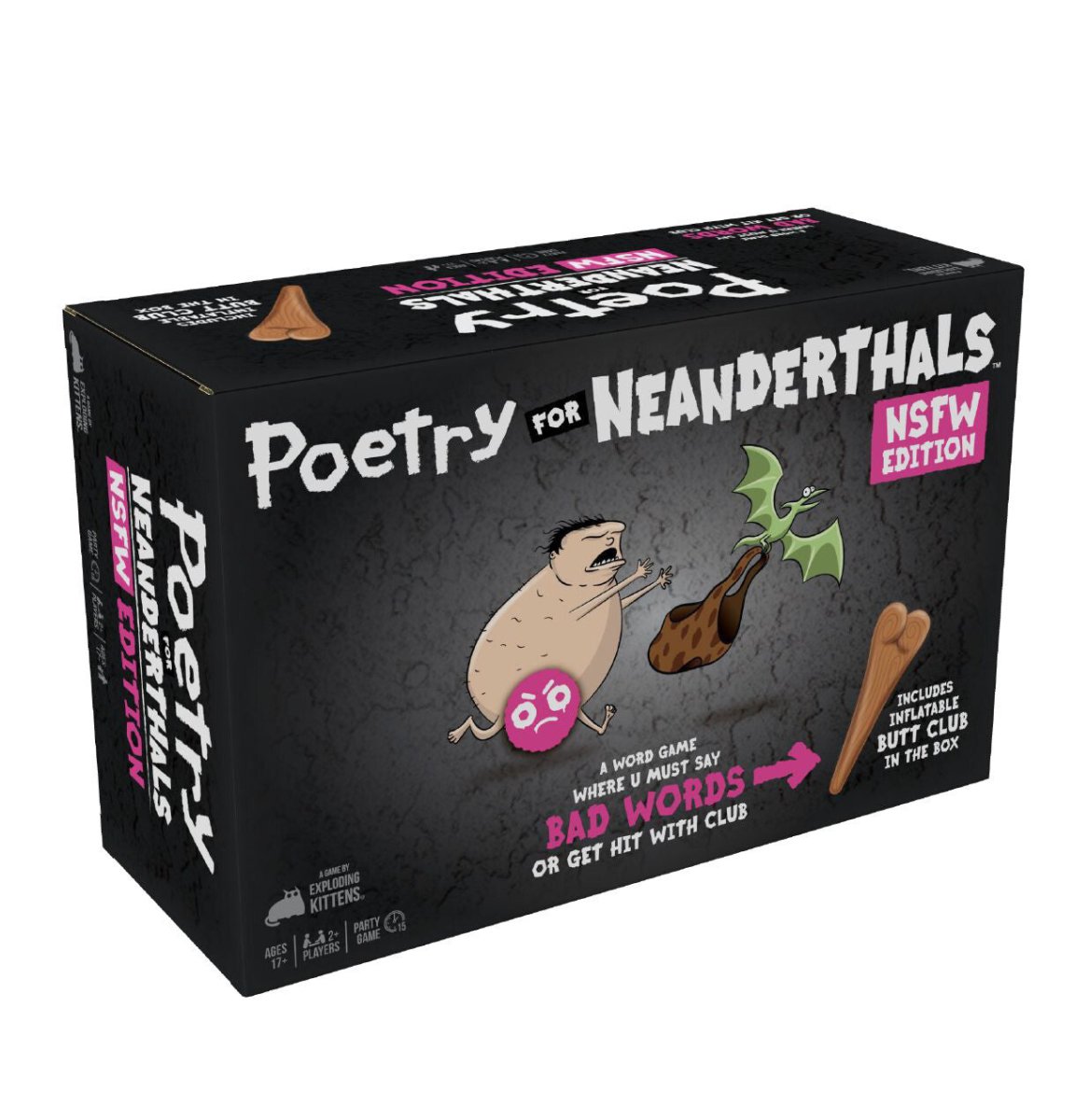 Poetry for Neanderthals (NSFW Edition) - 810083041957 - The Little Lost Bookshop - The Little Lost Bookshop
