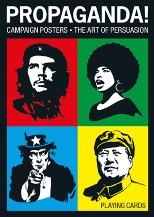 Propaganda! Playing Cards - 9001890163517 - Platnik - Platnik - The Little Lost Bookshop
