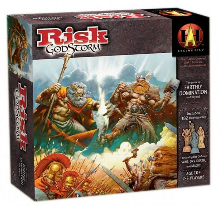 Risk Godstorm - 653569285007 - Risk - Avalon Hill - The Little Lost Bookshop