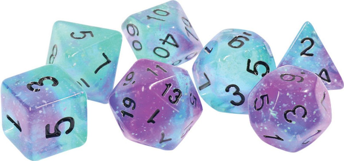 Sirius Dice - Peacock Glowworm - 850001609517 - Board Games - The Little Lost Bookshop
