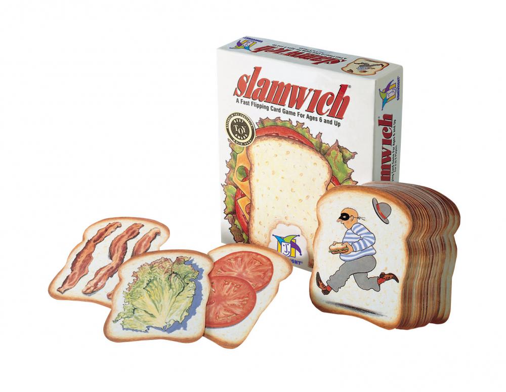 Slamwich - A Fast Flipping Card Game - 759751002008 - Gamewright - The Little Lost Bookshop