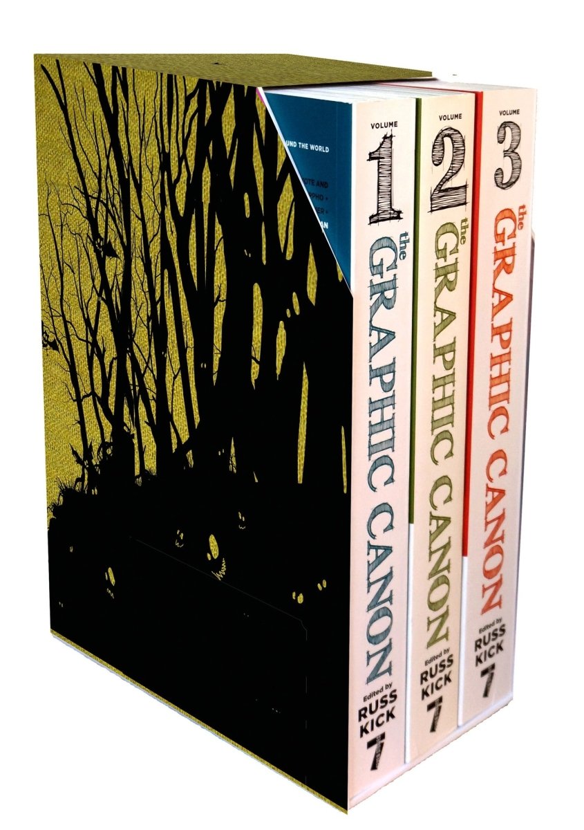The Graphic Canon, Vol. 1-3 - 9781609803834 - Ed. Russ Kirk - Seven Stories Press - The Little Lost Bookshop