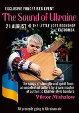 The Sound of Ukraine Ticket - SOUNDUKRAINE - Viktor Mishalow - The Little Lost Bookshop - The Little Lost Bookshop