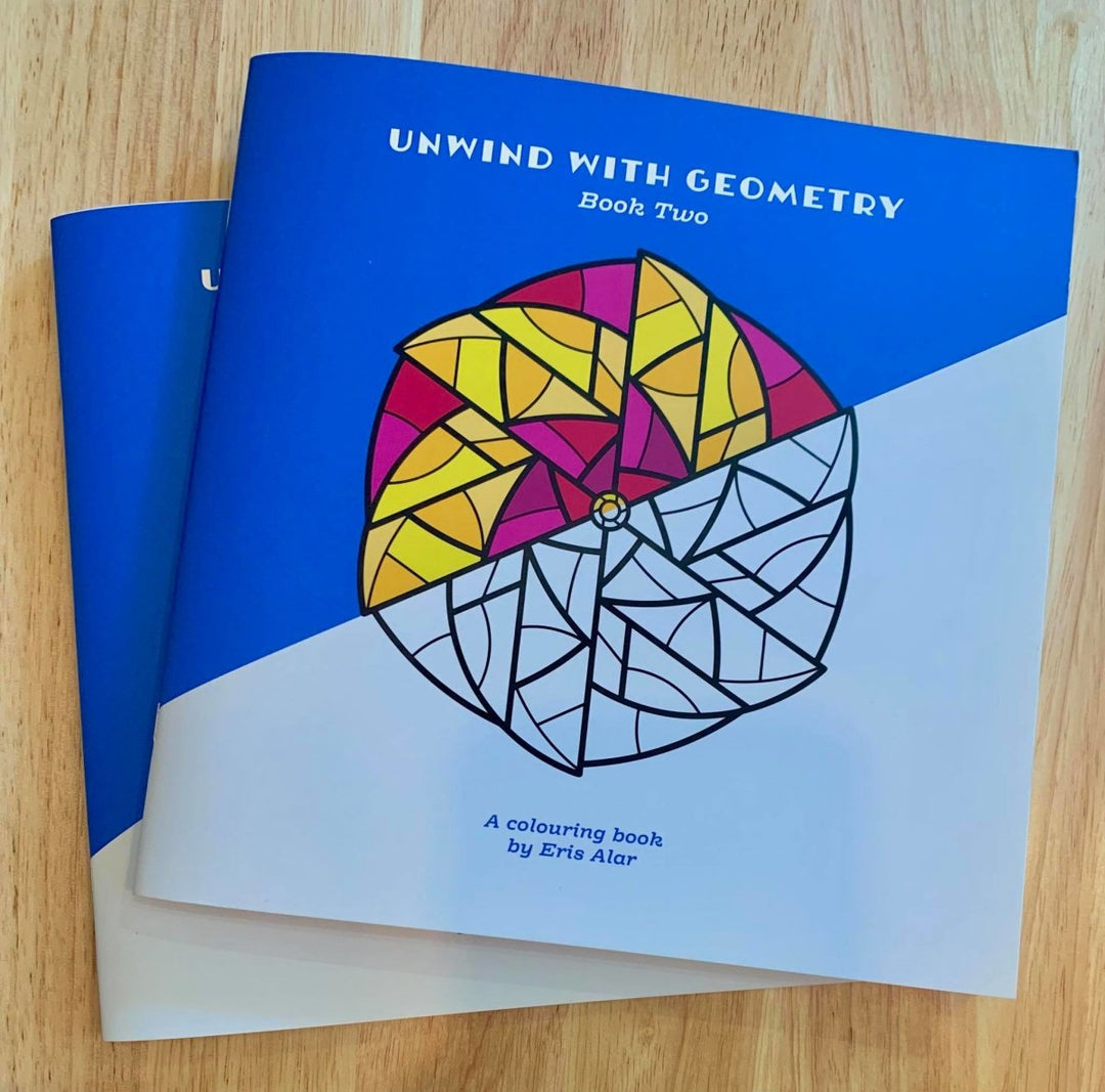Unwind with Geometry #2 - 978UWGB201 - Eris Alar - Eris Alar - The Little Lost Bookshop