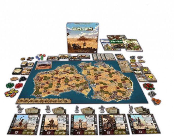 Waste Knights - 5902259206163 - Game - Ares Games - The Little Lost Bookshop