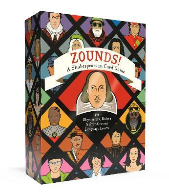 Zounds! A Shakespearean Card Game for Rhymesters, Rulers, and Star-Crossed Language Lovers - 9780593234839 - Cushing, Thomas W. - Random House - The Little Lost Bookshop